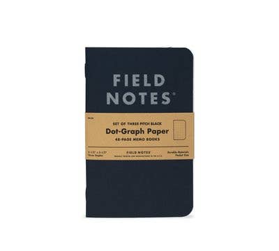 Field Notes - Pitch Black Memo Book