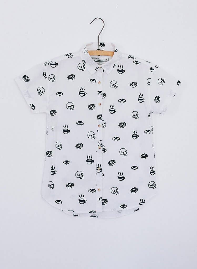 Morning Glory Button-up