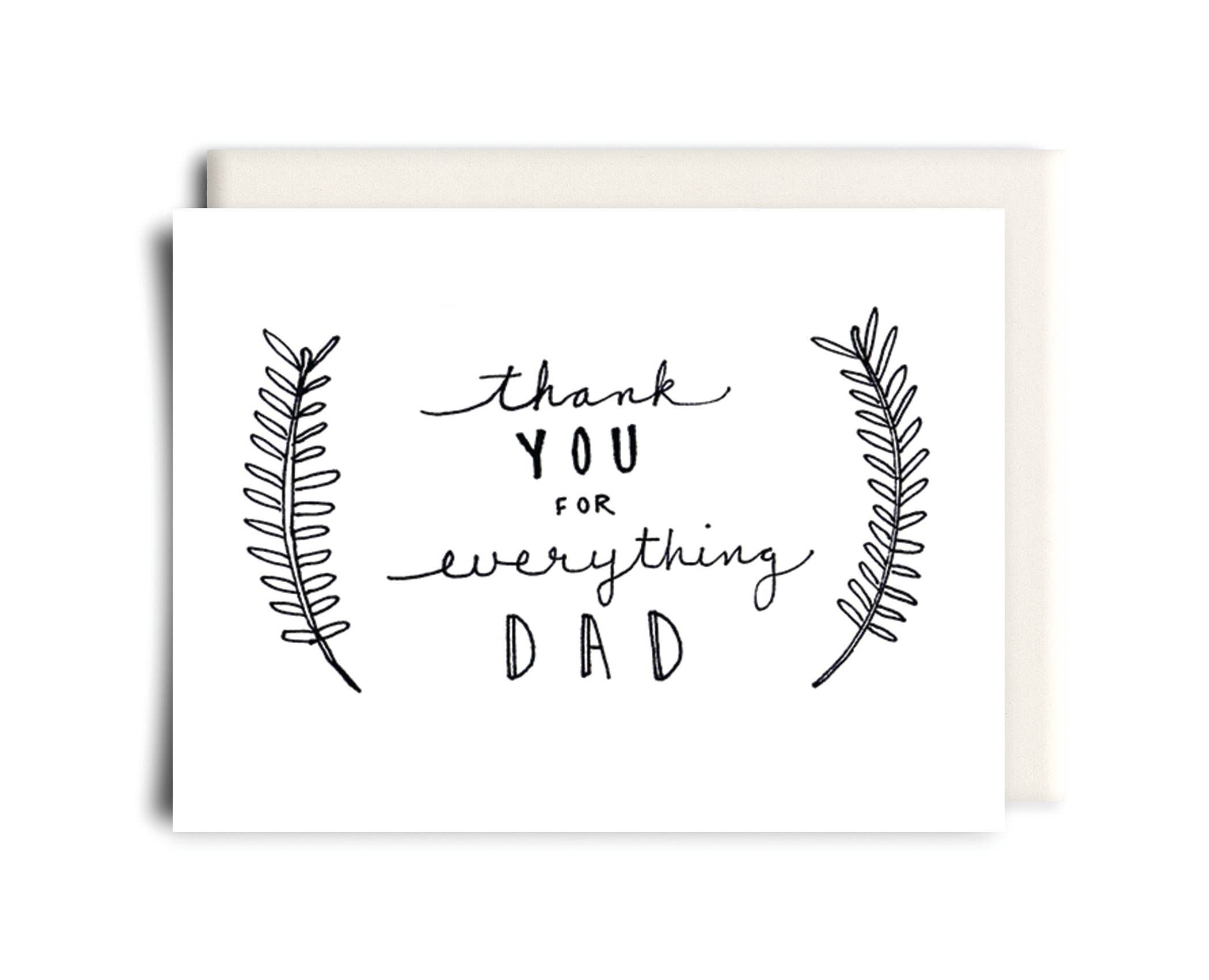Inkwell Cards - Thank You for Everything Dad | Father's Day Card