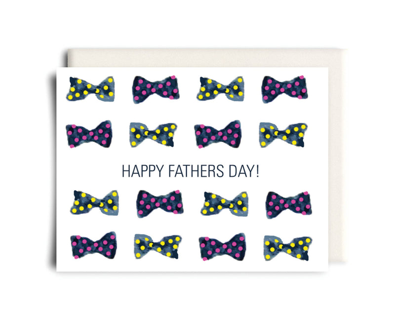 Bow Ties | Father's Day Greeting Card