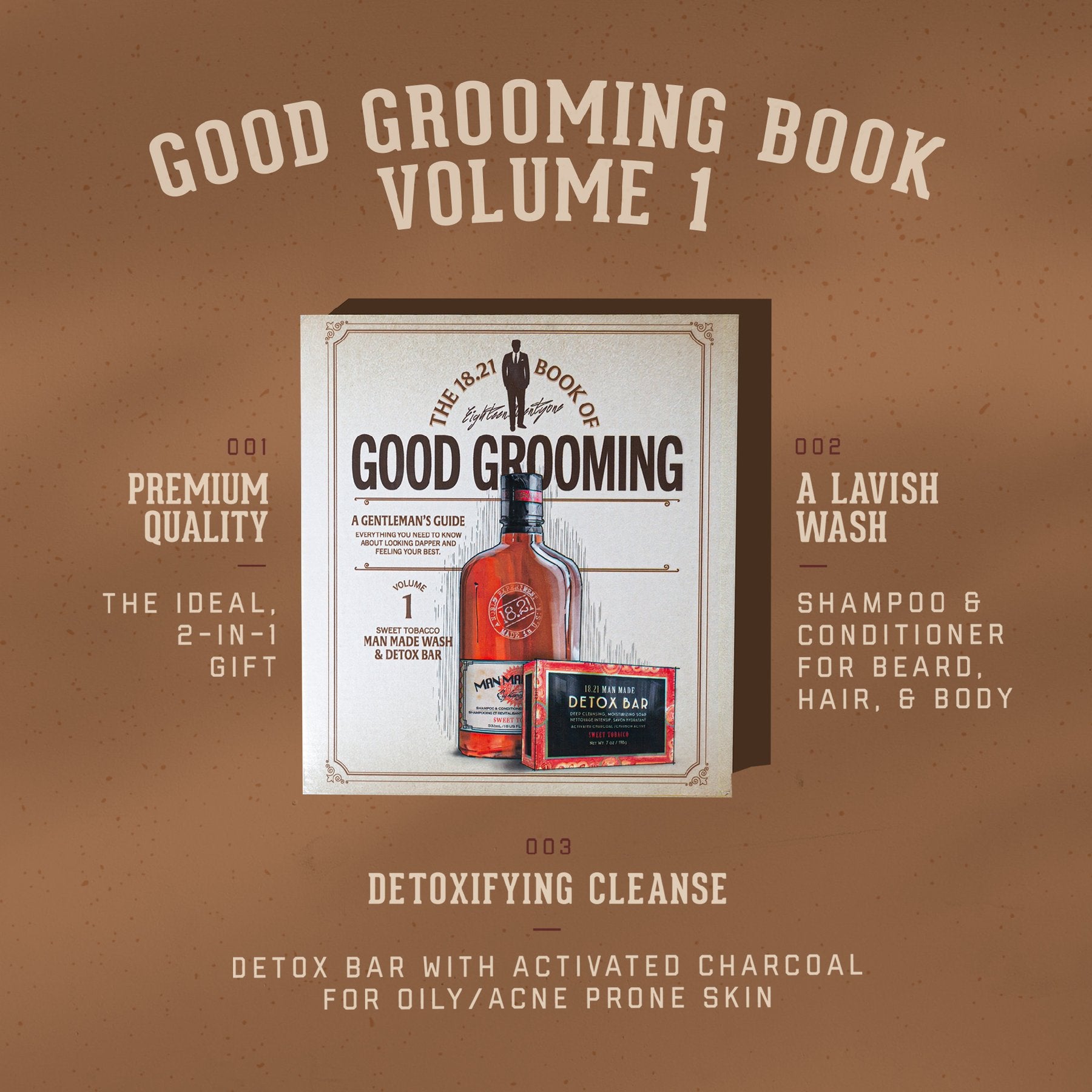 Book of Good Grooming Gift Set Volume 1