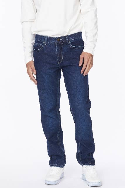 Hawk's Bay - Men's Straight Loose Fit Denim Jeans