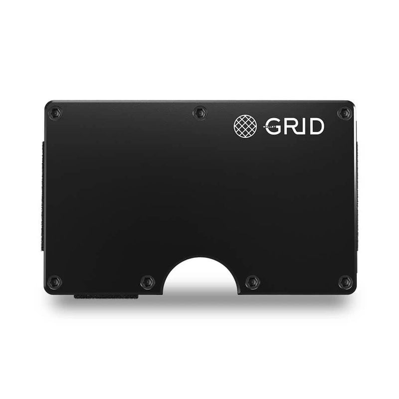 GRID Wallet - Grid Wallet // Black Aluminum