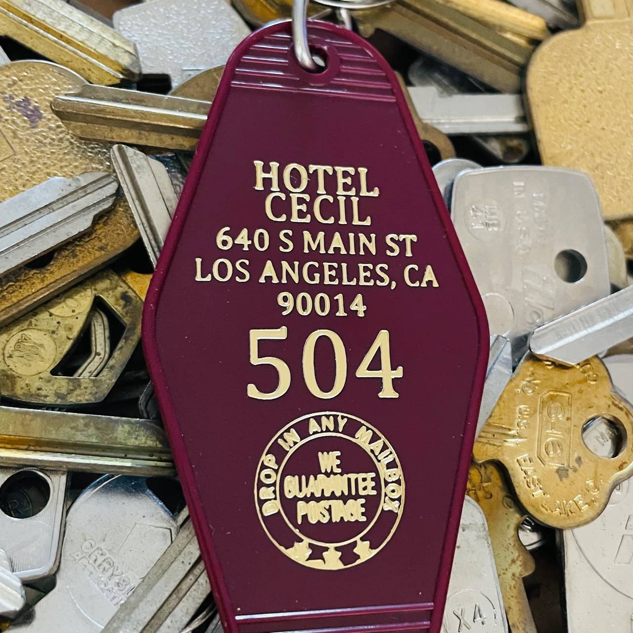 The 3 Sisters Design Co. - Motel Key Fob - Hotel Cecil