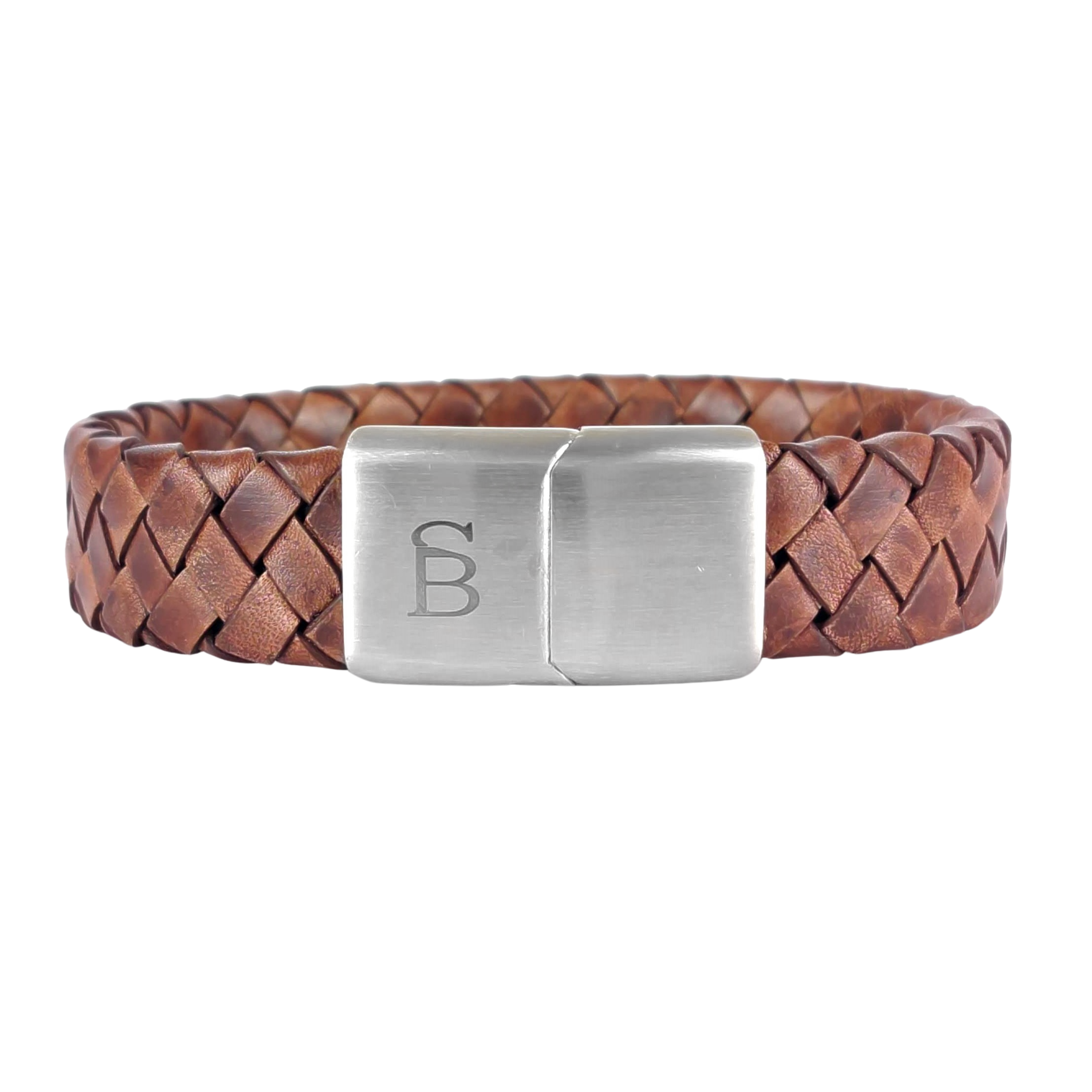 Steel & Barnett - Leather Bracelet Preston - Caramel