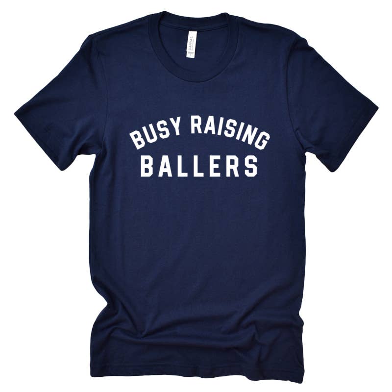 BUSY RAISING BALLERS GRAPHIC TEE