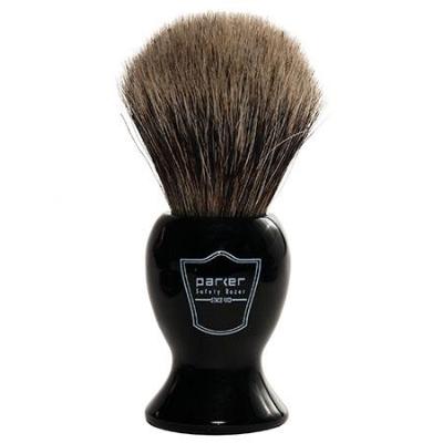 Pure Badger Brush-Long Black Resin Handle