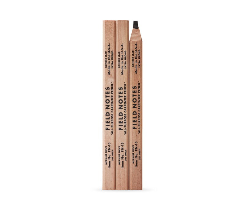 7" Carpenter Pencils 3 pack