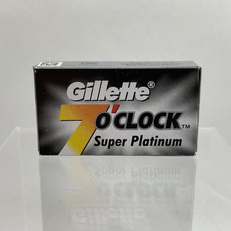 Gillette 7 O'Clock Super Platinum Razor Blades (10 count)