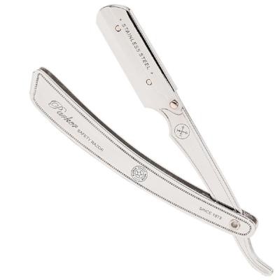 Parker Heavy Duty Stainless Steel Handle Clip Type Barber/Straight Razor