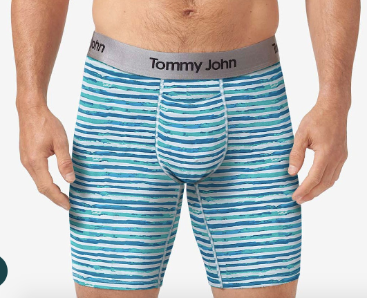 Men's Tommy John Second Skin Hammock Pouch Mid-Length 6 Boxer Briefs