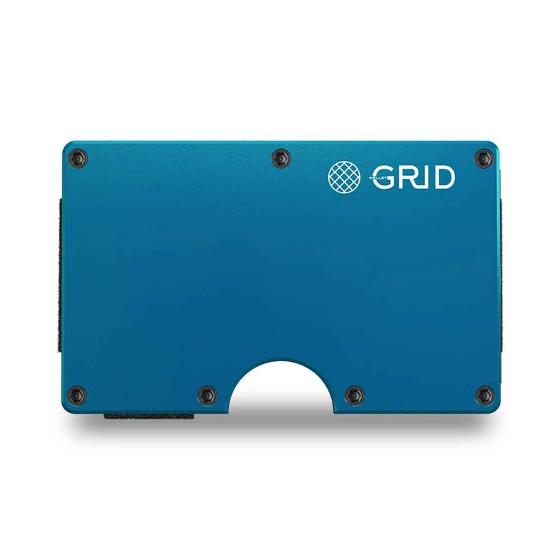 GRID Wallet - Grid Wallet // Blue Aluminum