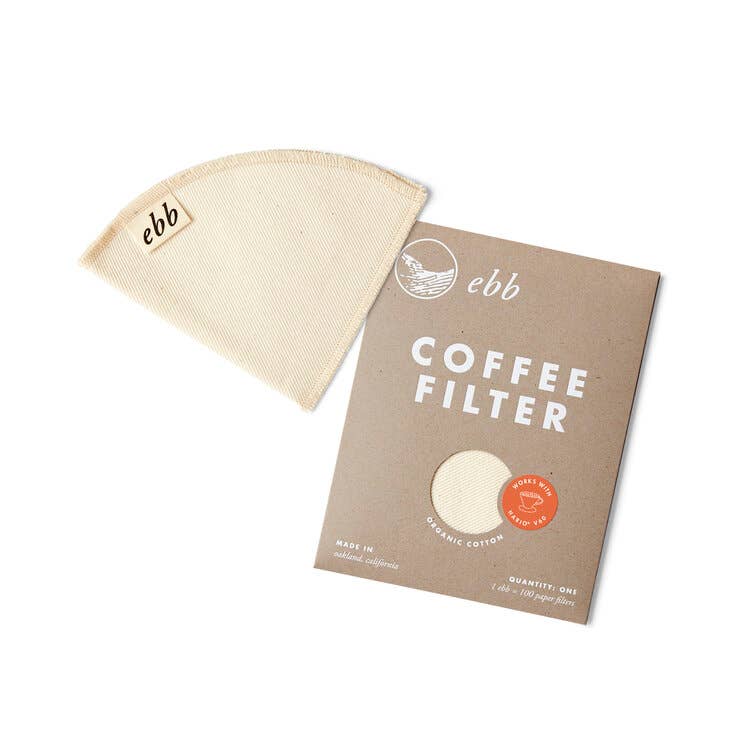 GDS Cloth Goods - Ebb Filter Compatible with Hario® V60 Brewer