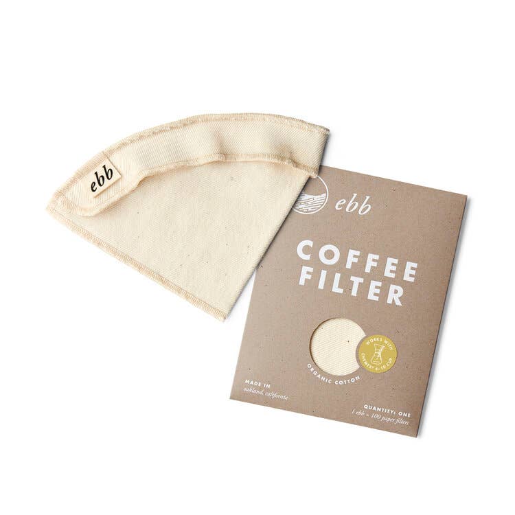 GDS Cloth Goods - Ebb Filter Compatible with Chemex® 6-10 Cup Brewer