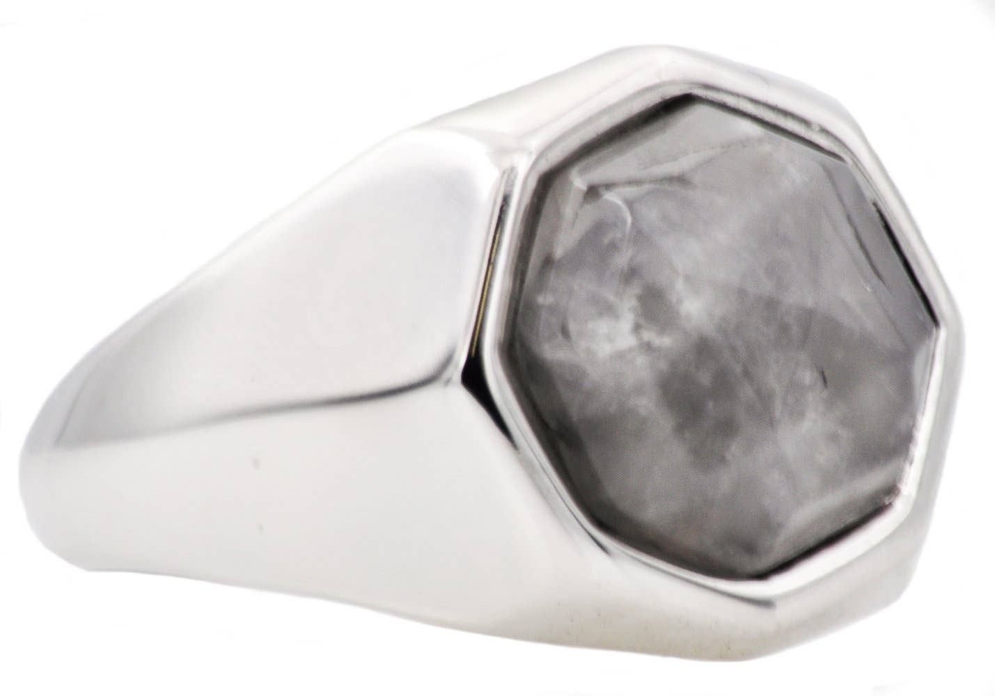 Blackjack Mens Jewelry - Mens Genuine Moonstone  Ring