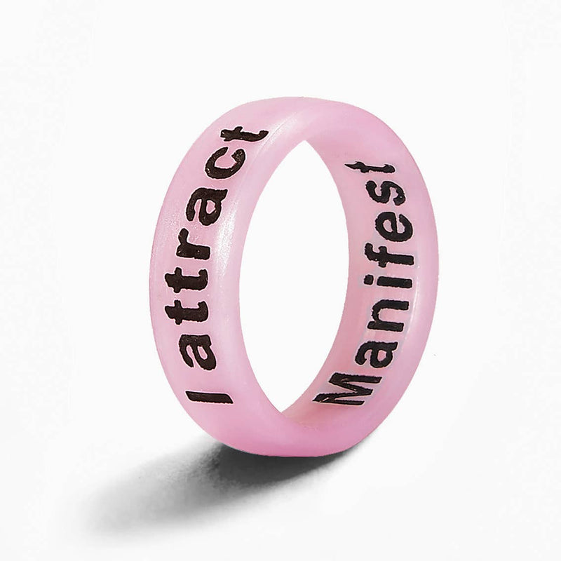 Flip Rings - Flip Reversible I Attract and Manifest Ring